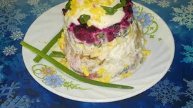 Рецепты с овощами, сельдью и майонезом