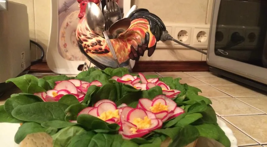 Салат фиалка - пошаговый рецепт с фото
