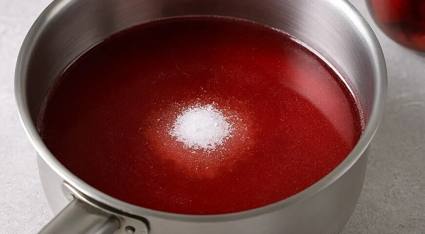 Компот из клубники без стерилизации