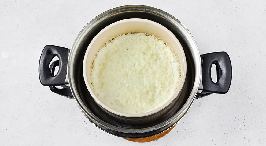 Нежный омлет на пару