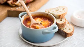 Рецепты с овощами, сыром Моцарелла и соусом томатным