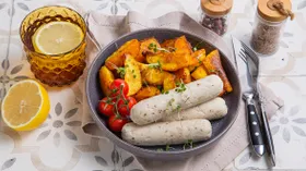 Домашние сосиски из куриного филе