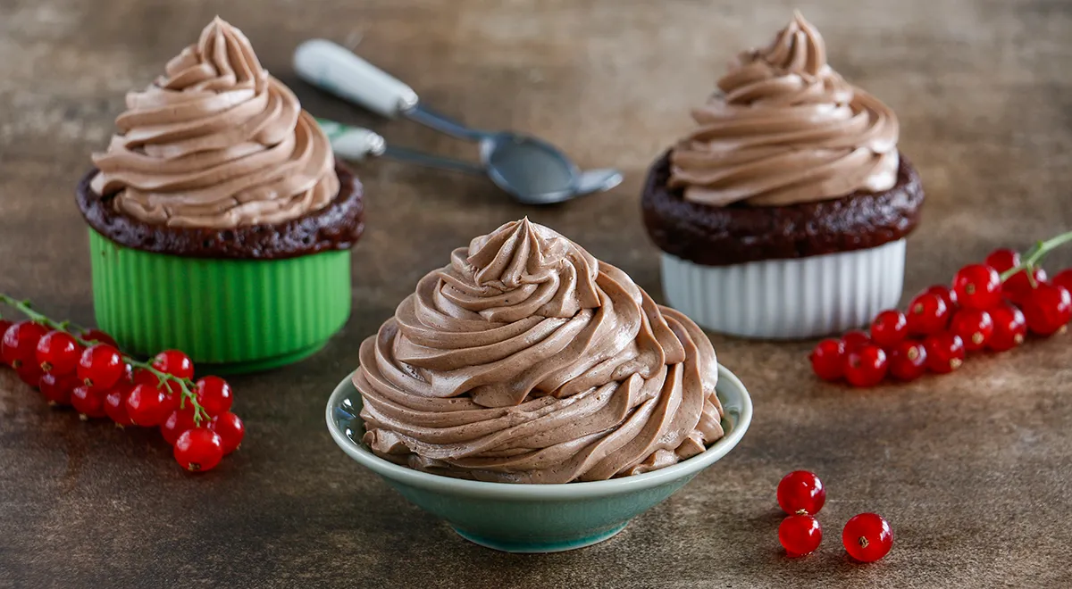 Шоколадный заварной крем