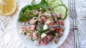 Рецепты с фруктами, майонезом и томатами