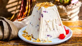 Заварная творожная пасха