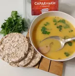 Тыквенный крем-суп с сардельками