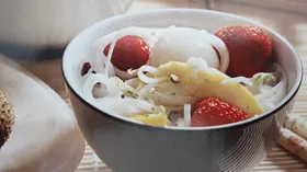 Простые рецепты с фруктами и лапшой