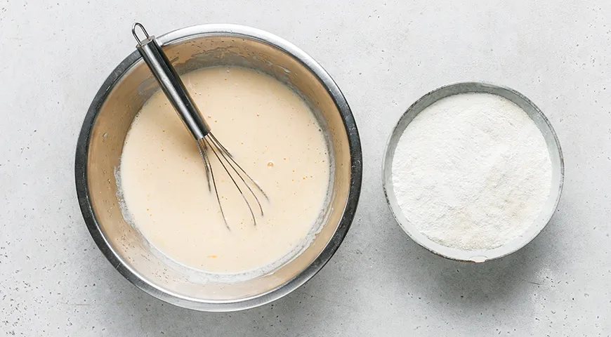 Оладьи с манкой на кефире