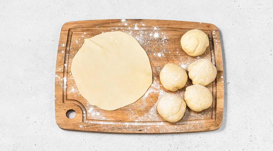 Кутабы с творогом и зеленью