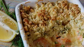 Простые рецепты с твёрдыми сырами и креветками