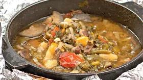 Рецепты с кинзой, бараниной и бобовыми