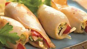 Рецепты с фруктами, морковью и кальмарами