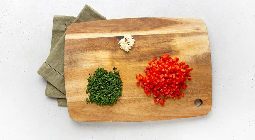 Рулетики из ветчины Кампана с творожным сыром