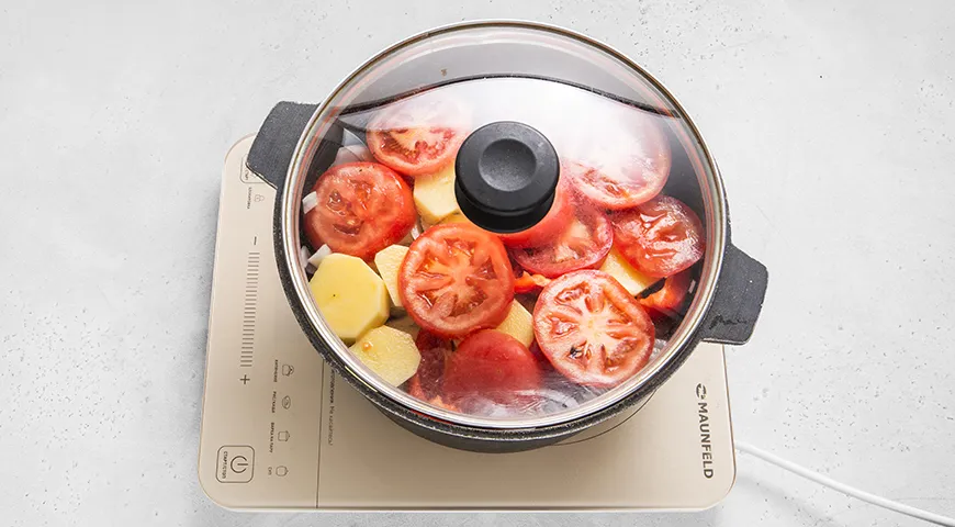 Хашлама с картофелем