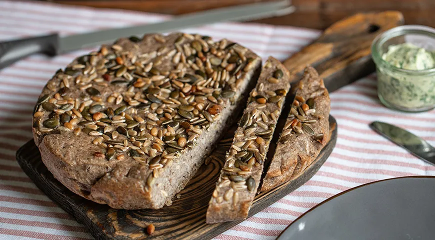 Бездрожжевой хлеб