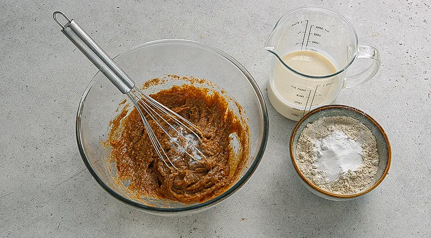 Арахисовые оладьи