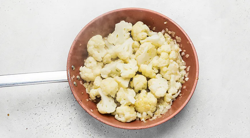 Цветная капуста в сливочном соусе