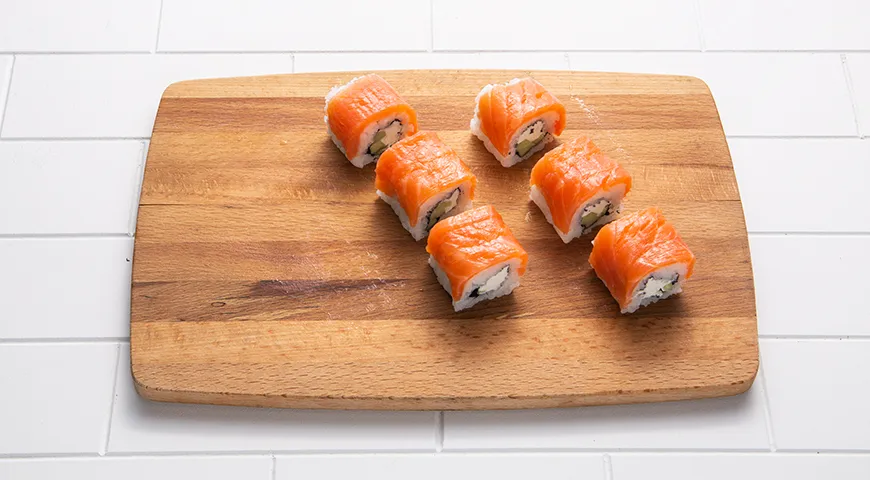 Роллы Филадельфия в домашних условиях