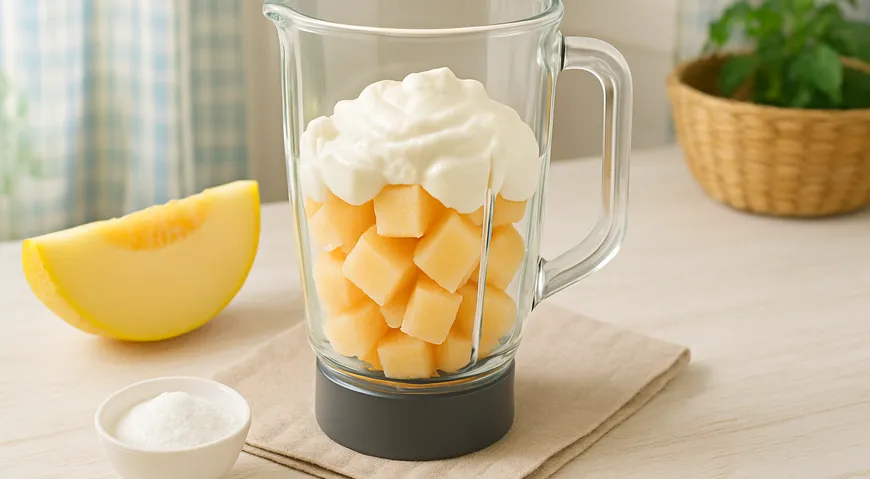 Мороженое из дыни