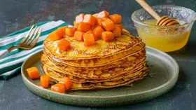 Блины с тыквой