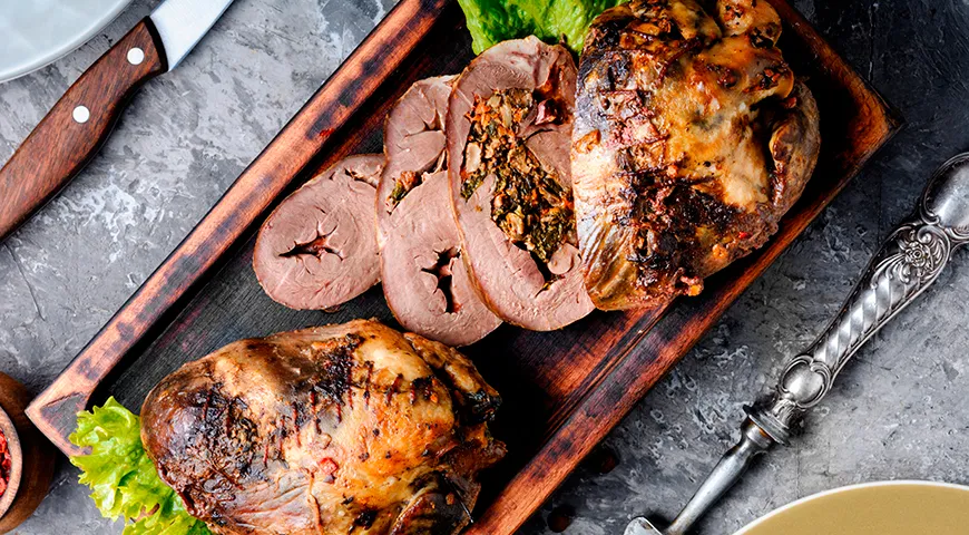  Благодаря плотной текстуре свиное сердце отлично подходит для фаршировки