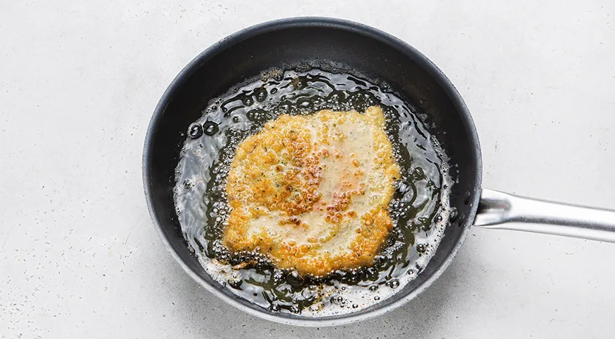 Отбивные в льезоне с сыром