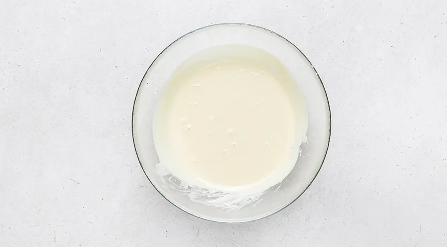 Ганаш на белом шоколаде для выравнивания торта