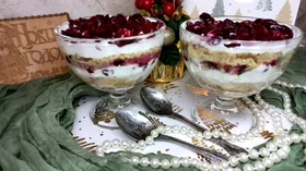 Десерт «Зимняя вишня»