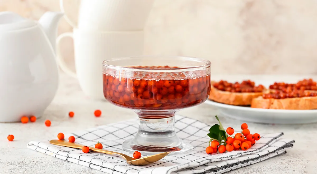 Варенье из красной рябины