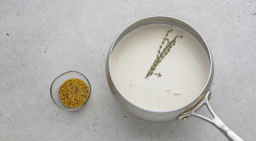 Цыплята с грибным гратеном