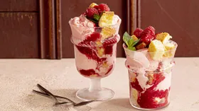 Рецепты новогоднего меню с малиной