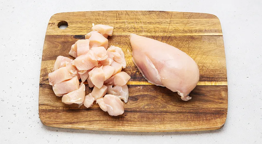 Плов из булгура с курицей