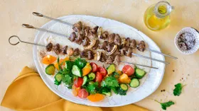 Рецепты с овощами, молочной продукцией и сердцем