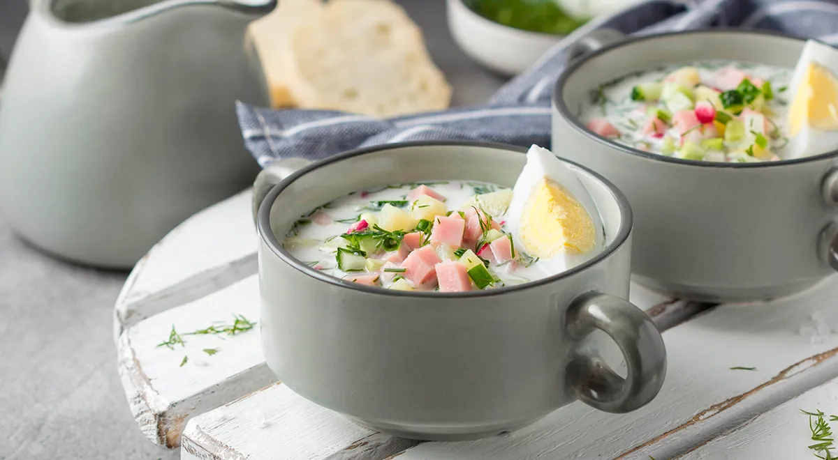 Вкусная освежающая окрошка: 10 лучших рецептов