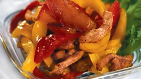 Простые рецепты с курятиной и яблоком