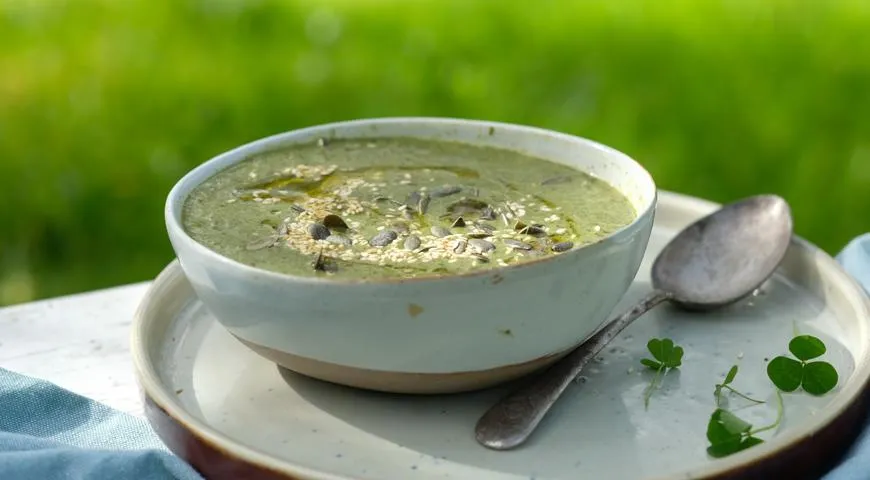 Постный карри-суп с кокосовым молоком