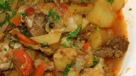 Рецепты с мясом, томатами и мятой