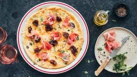 Рецепты с пармезаном, фруктами и мягкими сырами