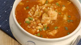 Рецепты с овощами, рыбой и фасолью белой