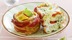 Рецепты с базиликом и беконом