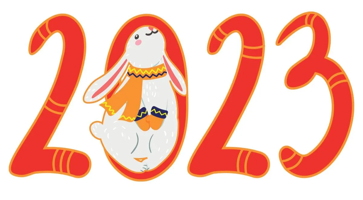 Новый год 2023, год Кролика