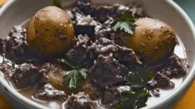 Рецепты с овощами, вином белым и бараниной