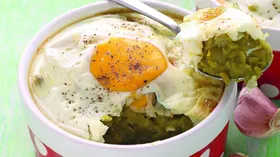 Рецепты на ужин с бобами и яйцом
