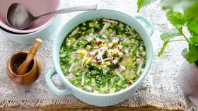 Рецепты с яйцом куриным, редисом и колбасой