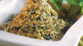 Рецепты с твёрдыми сырами, рисом и базиликом