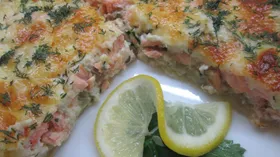 Рецепты с молочной продукцией, луком пореем и лососем