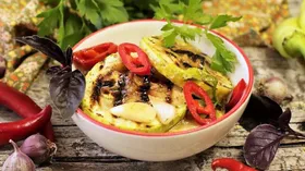 Рецепты на обед с яблоком и кабачком
