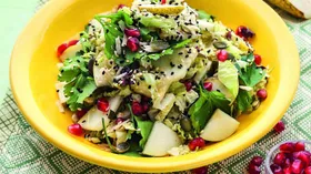 Рецепты на ужин с капустой пекинской и фруктами