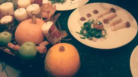 Рецепты с фруктами, сливочным маслом и салатом