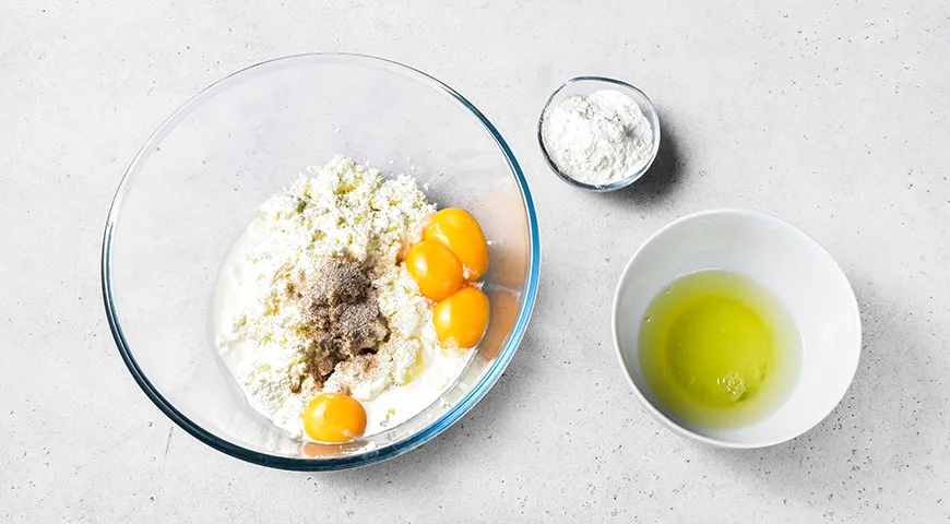 Вкусная французская ватрушка с творогом